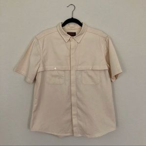Men’s Pendleton Portland Collection Cream Shirt XL